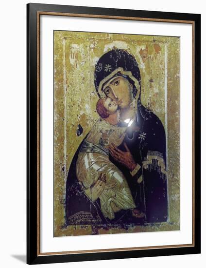 Vladmir Icon of the Mother of God-null-Framed Art Print