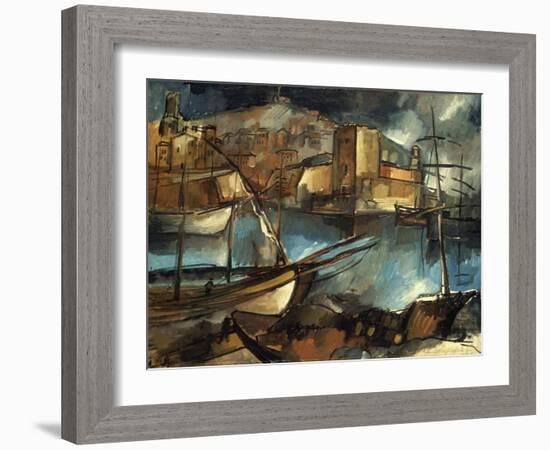 Vlaminck: Marseilles, 1913-Maurice de Vlaminick-Framed Giclee Print