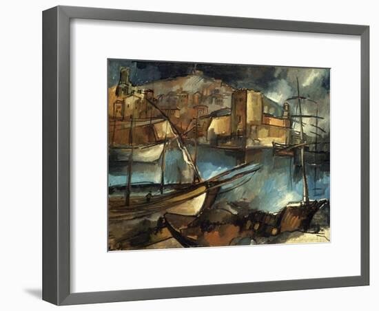 Vlaminck: Marseilles, 1913-Maurice de Vlaminick-Framed Giclee Print