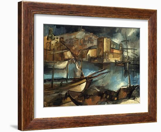 Vlaminck: Marseilles, 1913-Maurice de Vlaminick-Framed Giclee Print