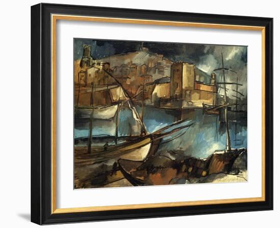 Vlaminck: Marseilles, 1913-Maurice de Vlaminick-Framed Giclee Print