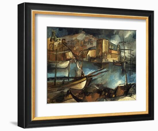 Vlaminck: Marseilles, 1913-Maurice de Vlaminick-Framed Giclee Print