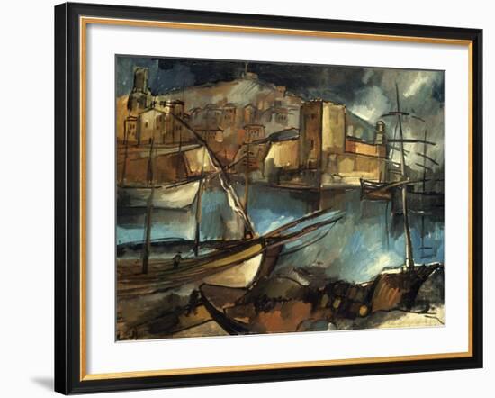 Vlaminck: Marseilles, 1913-Maurice de Vlaminick-Framed Giclee Print