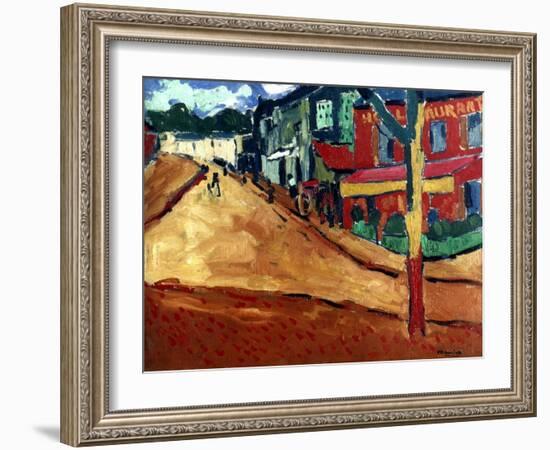 Vlaminck: Street, 1906-Maurice de Vlaminick-Framed Giclee Print