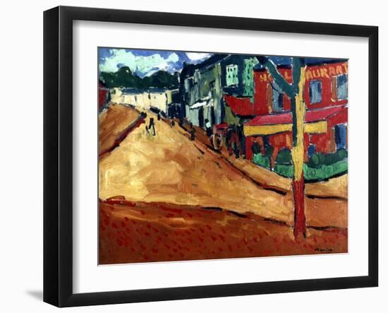 Vlaminck: Street, 1906-Maurice de Vlaminick-Framed Giclee Print