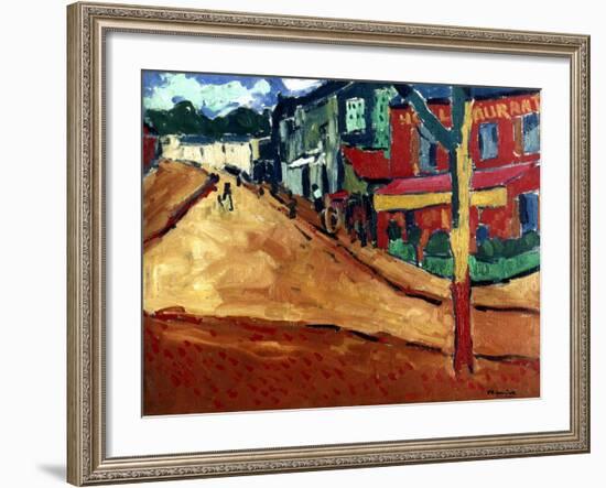 Vlaminck: Street, 1906-Maurice de Vlaminick-Framed Giclee Print