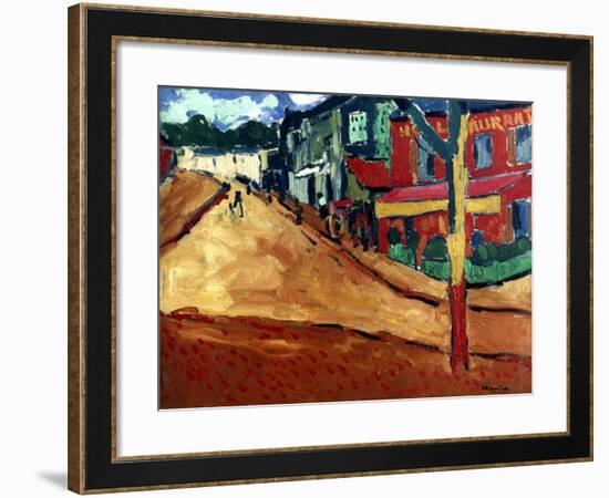 Vlaminck: Street, 1906-Maurice de Vlaminick-Framed Giclee Print