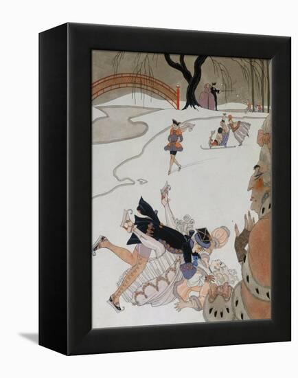 Vlan-Georges Barbier-Framed Premier Image Canvas