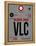 VLC Valencia Luggage Tag I-NaxArt-Framed Stretched Canvas