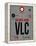 VLC Valencia Luggage Tag I-NaxArt-Framed Stretched Canvas