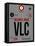 VLC Valencia Luggage Tag I-NaxArt-Framed Stretched Canvas