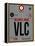 VLC Valencia Luggage Tag I-NaxArt-Framed Stretched Canvas