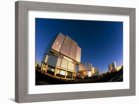 VLT Telescopes-David Nunuk-Framed Photographic Print