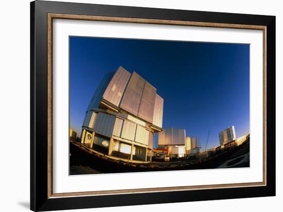 VLT Telescopes-David Nunuk-Framed Photographic Print