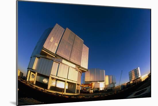 VLT Telescopes-David Nunuk-Mounted Photographic Print