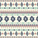 Ethnic Seamless Pattern.-Vodoleyka-Art Print