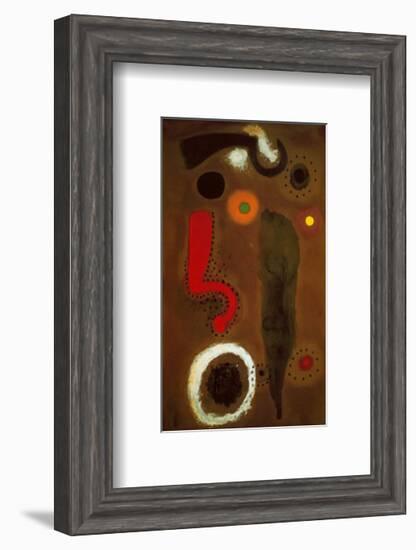 Vogel im Raum-Joan Miro-Framed Art Print