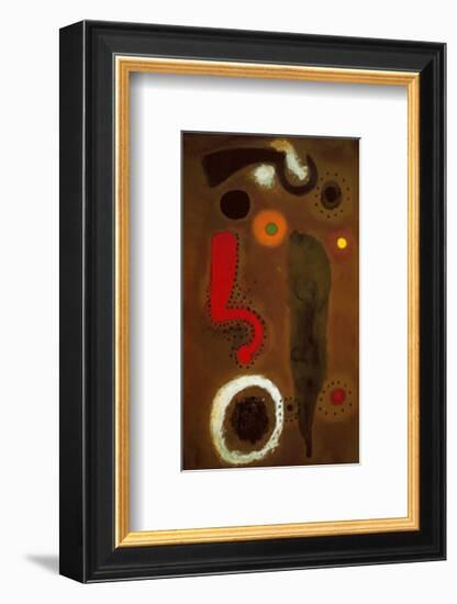 Vogel im Raum-Joan Miro-Framed Art Print