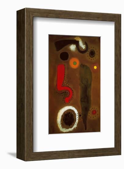 Vogel im Raum-Joan Miro-Framed Art Print