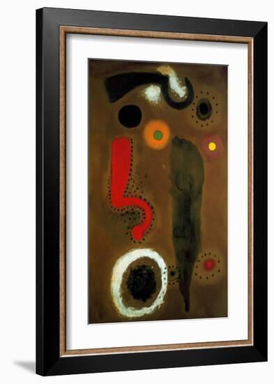 Vogel im Raum-Joan Miro-Framed Art Print