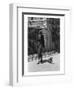 Vogue - August 1934 - Woman Walking her Pet Dachshund-Lusha Nelson-Framed Premium Photographic Print