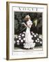 Vogue Cover - April 1924-Pierre Brissaud-Framed Premium Giclee Print
