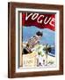 Vogue Cover - January 1932-Carl "Eric" Erickson-Framed Art Print