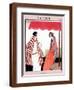 Vogue Cover - July 1922-Helen Dryden-Framed Art Print