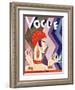 Vogue Cover - July 1926 - Fashion Zig Zag-Eduardo Garcia Benito-Framed Art Print