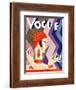 Vogue Cover - July 1926 - Fashion Zig Zag-Eduardo Garcia Benito-Framed Art Print