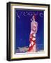Vogue Cover - July 1926 - Flapper Nights-Eduardo Garcia Benito-Framed Art Print