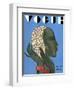 Vogue Cover - March 1931-Eduardo Garcia Benito-Framed Premium Giclee Print