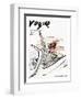 Vogue Cover - November 1938-Carl "Eric" Erickson-Framed Premium Giclee Print