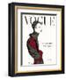 Vogue Cover - October 1948-Carl "Eric" Erickson-Framed Art Print