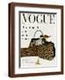Vogue Cover - October 1958 - Animal Accessories-Richard Rutledge-Framed Art Print