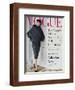 Vogue Cover - September 1955-Henry Clarke-Framed Premium Giclee Print