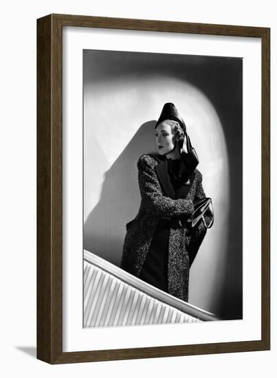Vogue - February 1938-Horst P. Horst-Framed Premium Photographic Print