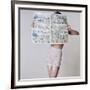 Vogue - February 1963 - Funny Pages-Louis Faurer-Framed Premium Giclee Print