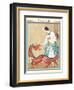 Vogue Magazine - February 1923 - Woman Feeding a Chinese Dragon-George Wolfe Plank-Framed Art Print