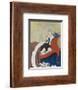 Vogue - March 1921-George Wolfe Plank-Framed Premium Giclee Print