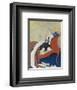 Vogue - March 1921-George Wolfe Plank-Framed Premium Giclee Print