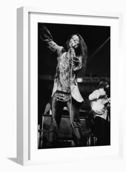 Vogue - March 1970 - Janis Joplin, 1970-Charles Tracy-Framed Premium Giclee Print