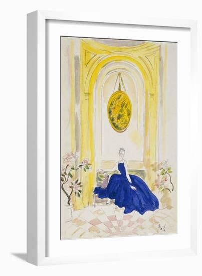 Vogue - May 1935 - Lady Mendl-Cecil Beaton-Framed Premium Giclee Print