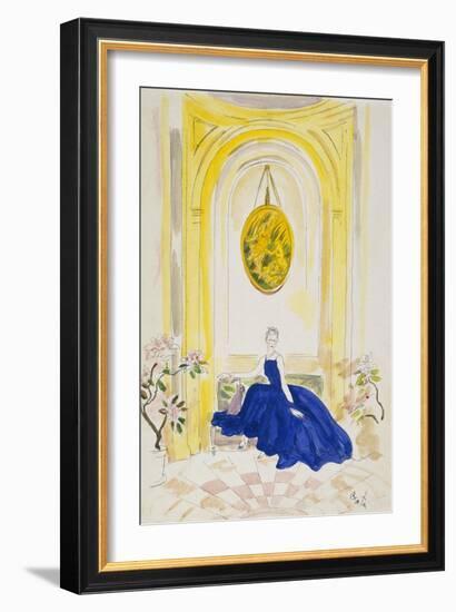 Vogue - May 1935 - Lady Mendl-Cecil Beaton-Framed Premium Giclee Print
