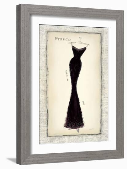 Vogue Silhouette-Emily Adams-Framed Art Print