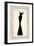 Vogue Silhouette-Emily Adams-Framed Art Print