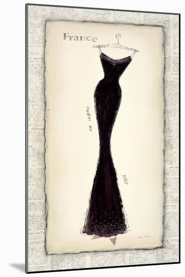 Vogue Silhouette-Emily Adams-Mounted Art Print