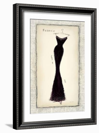 Vogue Silhouette-Emily Adams-Framed Art Print