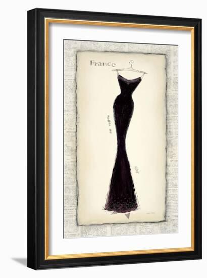 Vogue Silhouette-Emily Adams-Framed Art Print