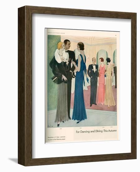 Vogue, UK, 1930--Framed Giclee Print